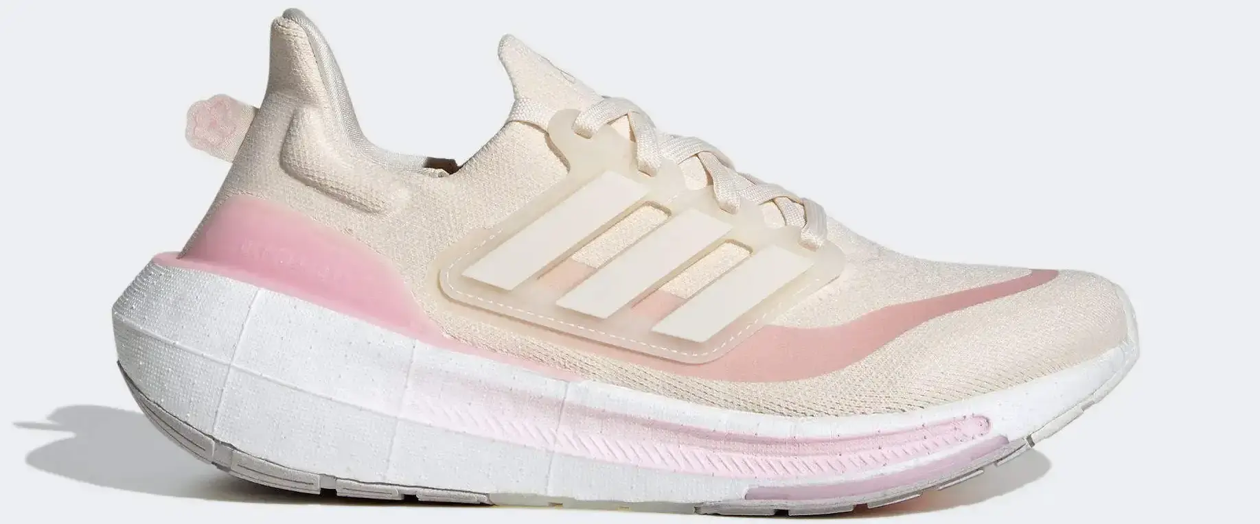 Adidas Ultraboost Light - IE5839 Chalk White / Chalk White / Clear Pink