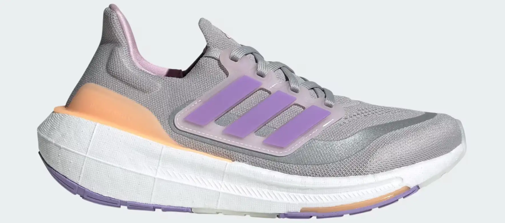 Adidas Ultraboost Light - IE1762 Grey Two / Violet Fusion / Acid Orange