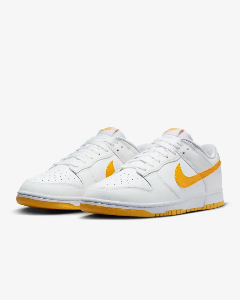 Giày Nike Dunk Low Retro - DV0831-110 Trắng (Summit White / University Gold)