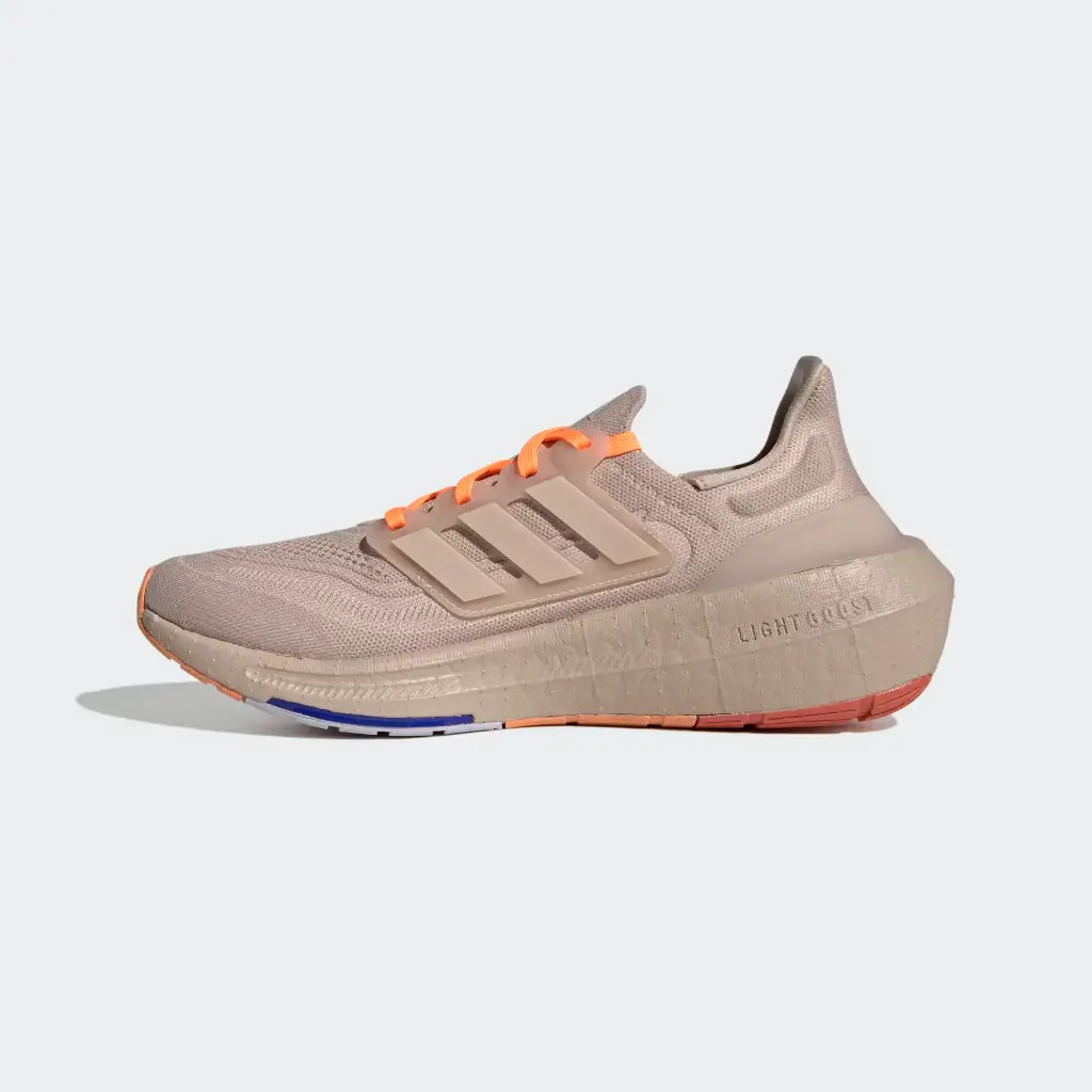 Giày Adidas Ultraboost Light - HQ6343 Wonder Taupe / Wonder Taupe / Solar Red