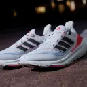 Giày Adidas Ultraboost Light - HQ6351 Cloud White / Core Black / Solar Red