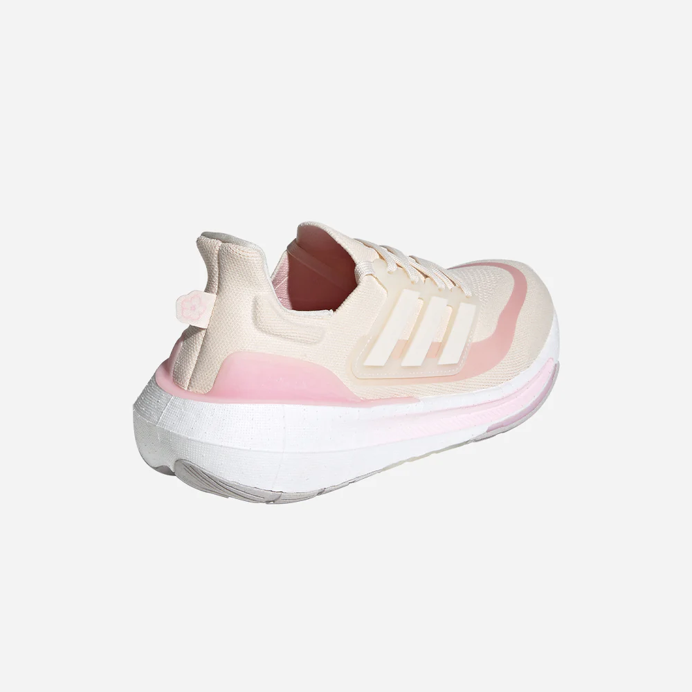 Giày Adidas Ultraboost Light - IE5839 Chalk White / Chalk White / Clear Pink