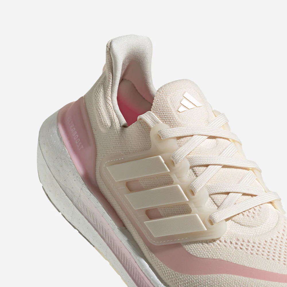 Giày Adidas Ultraboost Light - IE5839 Chalk White / Chalk White / Clear Pink