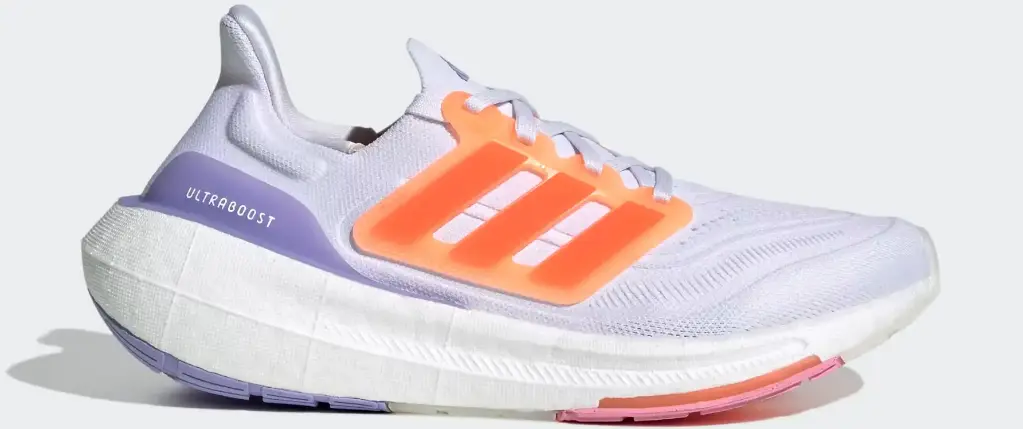 Giày Adidas Ultraboost Light - HQ6354 Cloud White / Solar Red / Beam Pink