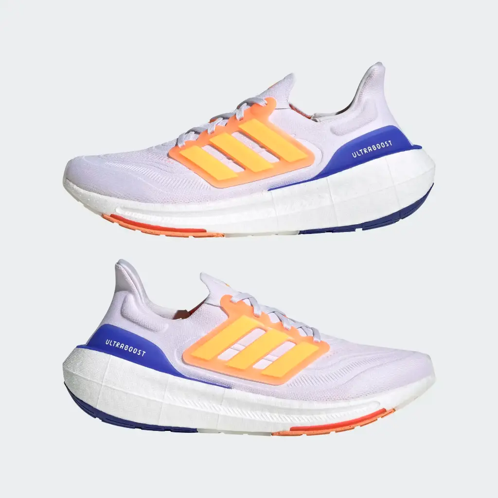 Giày Adidas Ultraboost Light - HQ6352 Cloud White / Solar Gold / Lucid Blue