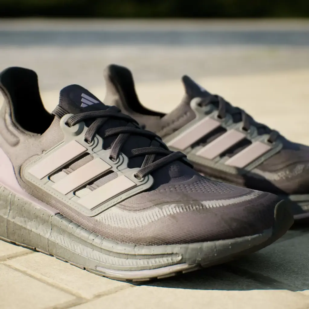 Giày Adidas Ultraboost Light - IF1487 Aurora Black / Preloved Fig / Grey Four