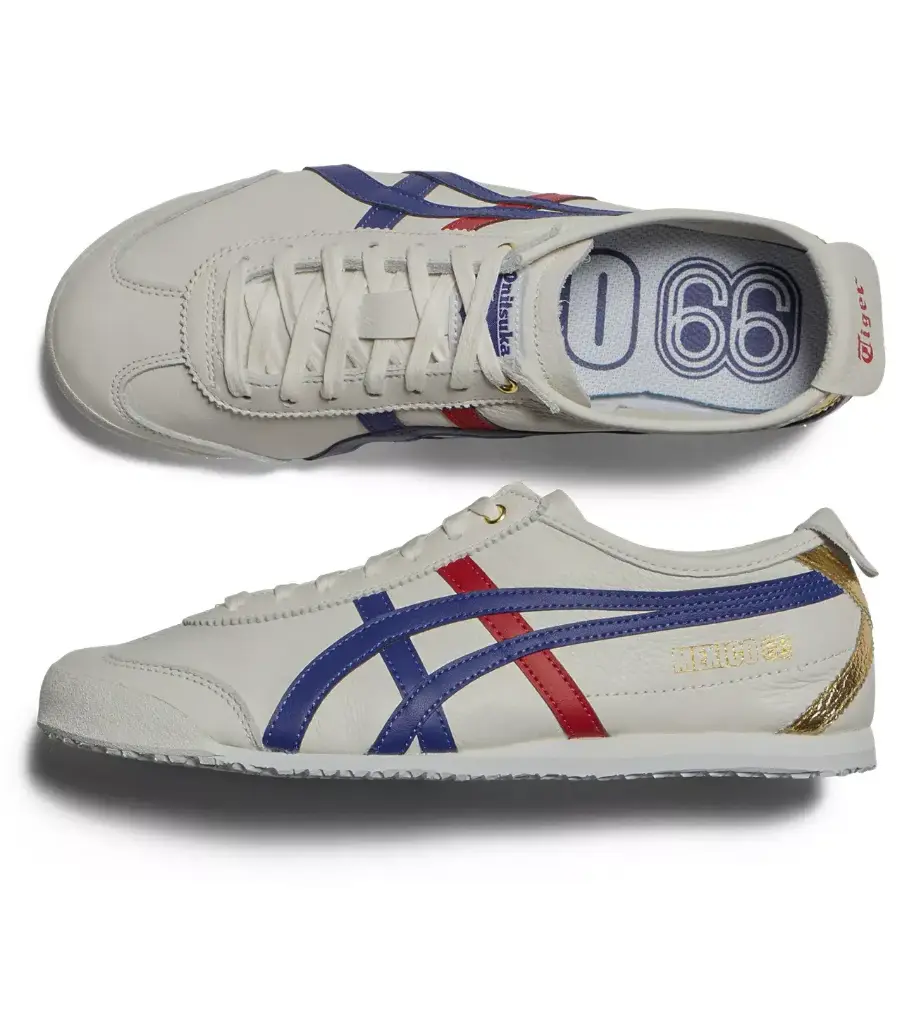 Giày Onitsuka Tiger MEXICO 66 - 1183B511-100 WHITE / DARK BLUE