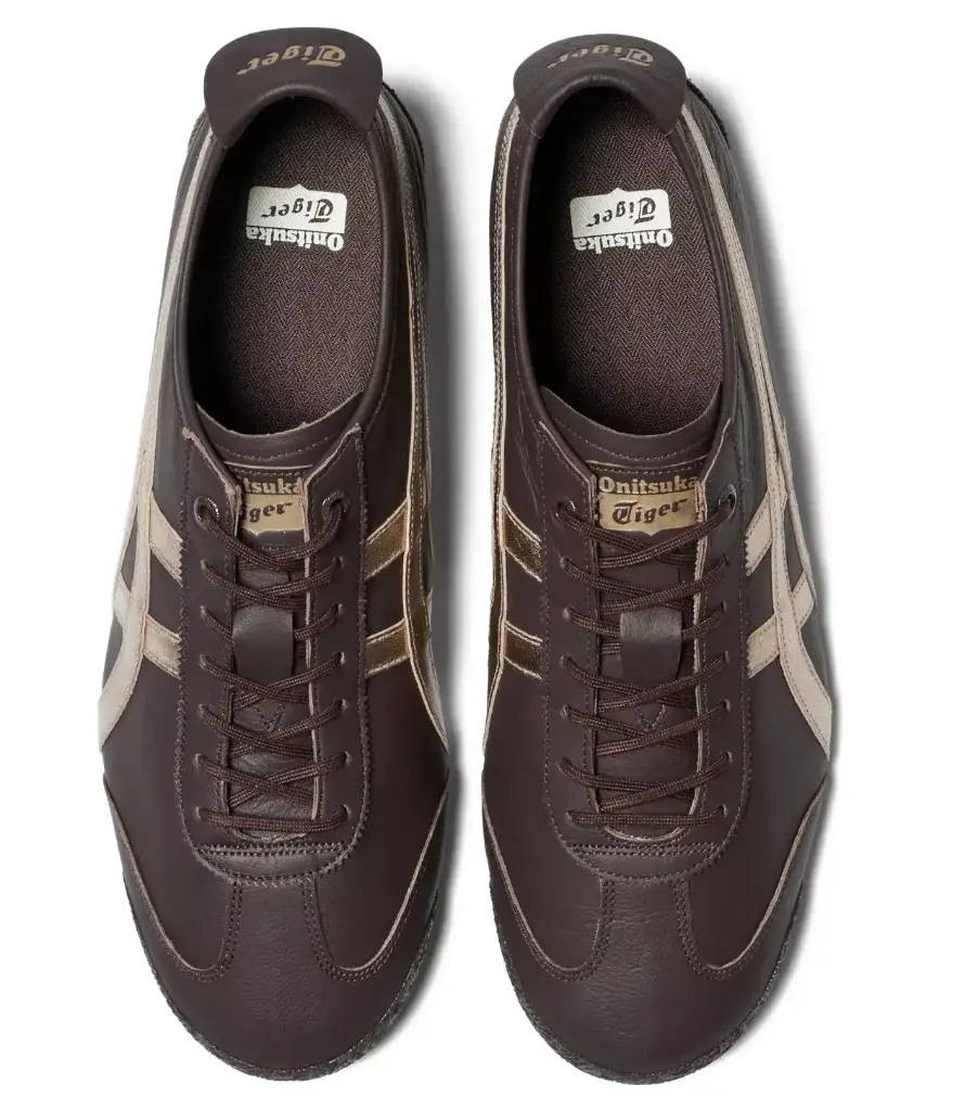 Giày Onitsuka Tiger MEXICO 66 SD - 1183A872-204 - LICORICE BROWN / CHAMPAGNE