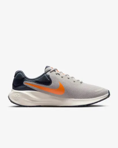 Giày Nike Revolution 7 - FB2207-009 Nâu Nhạt (Light Iron Ore / Thunder Blue / Total Orange)