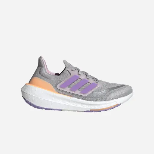 Giày Adidas Ultraboost Light - IE1762 Grey Two / Violet Fusion / Acid Orange